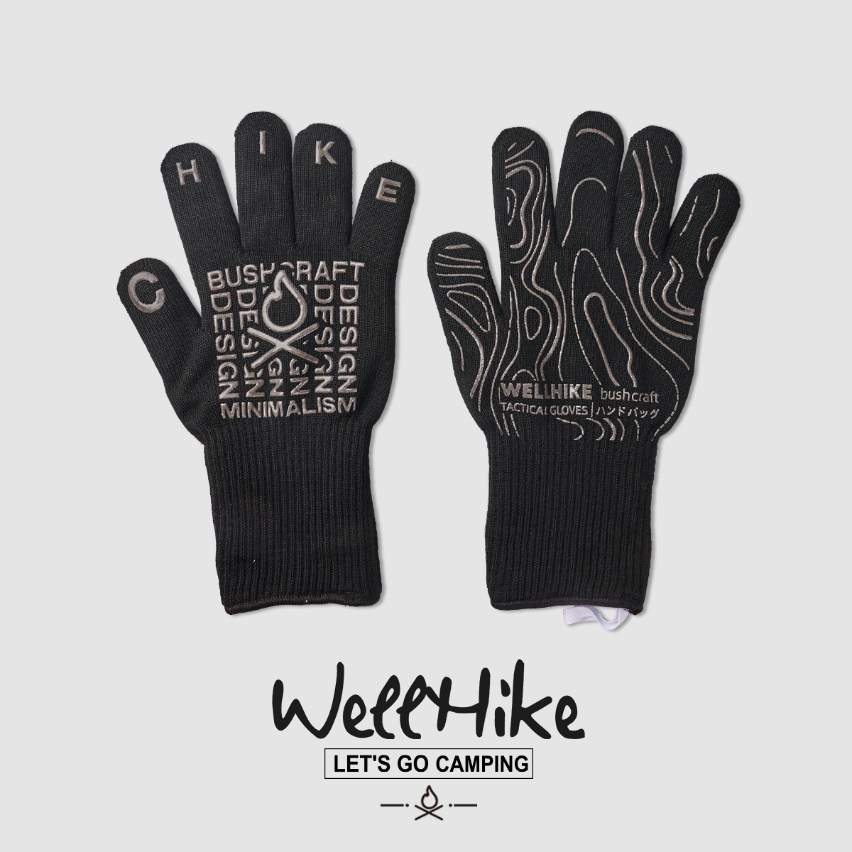 Gants de Camping résistants à  - Oven Mitt Silicone avis et prix