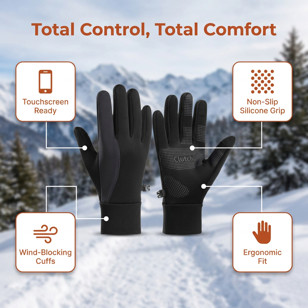 MuqiNush Gants de ski d'hiver  - Ski Glove Waterproof avis et prix