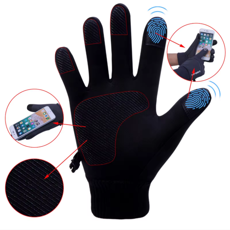 Gants d'hiver hommes femmes éc - Leather Driving Glove avis et prix