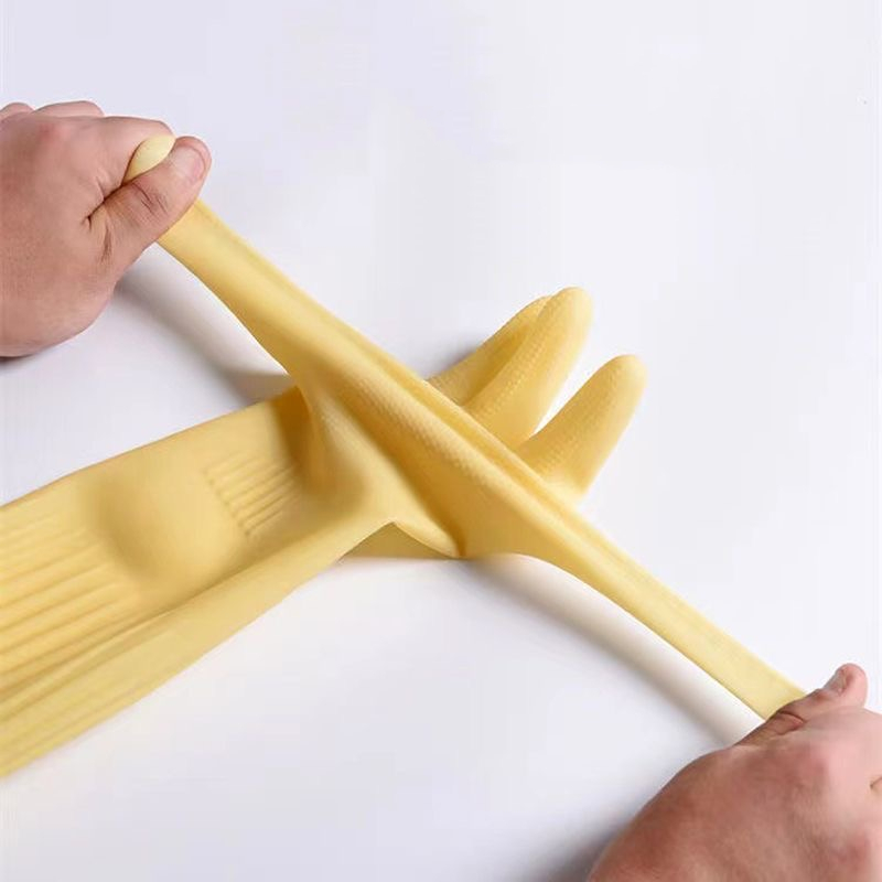 Gants de vaisselle longs en ca - Dish Glove Rubber avis et prix