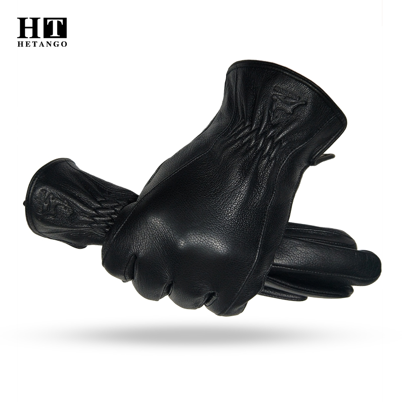    Gants d'hiver en cuir de d - Wool Glove Lined avis et prix