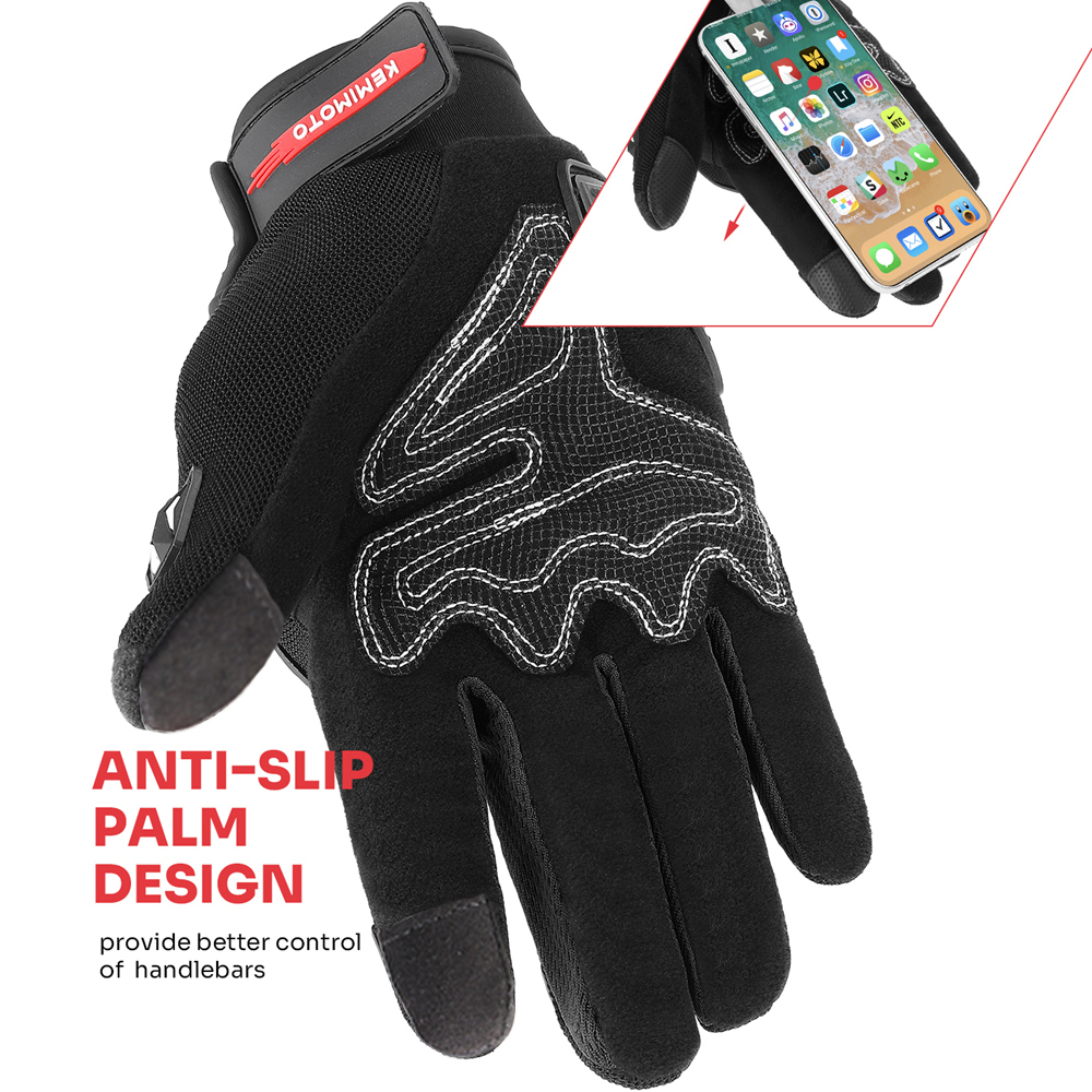 KEMITOUR été Moto gants CE écr - Cycling Glove Padded avis et prix